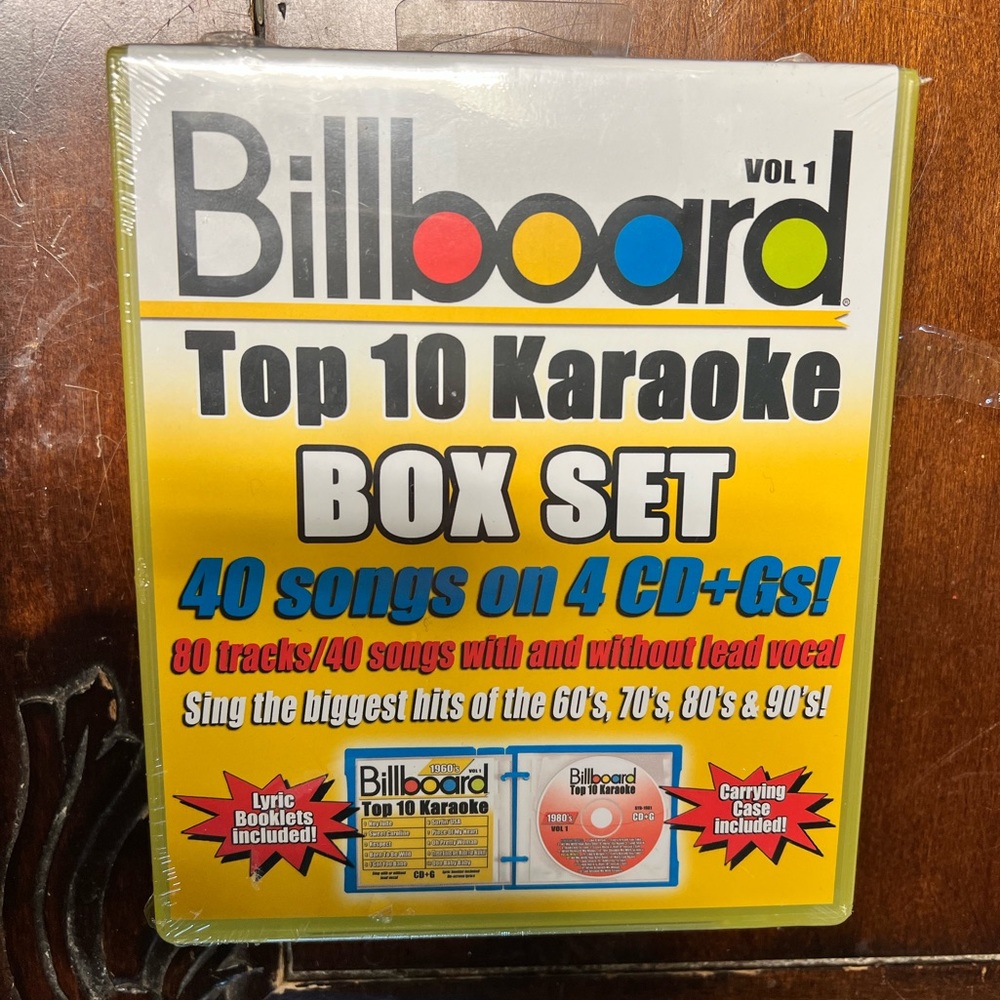 Billboard Top 10 Karaoke 1 by Billboard Top 10 Karaoke 1 (CD, 2005)
